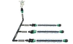 Exudant flat hose