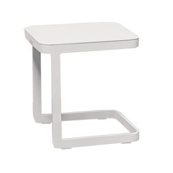 Beistelltisch Verona aus Aluminium für den Außenbereich