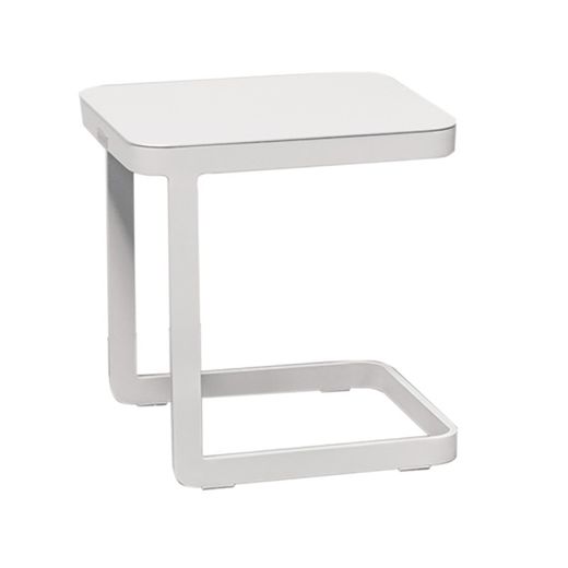Beistelltisch Verona aus Aluminium für den Außenbereich