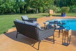 Rio aluminum garden coffee table