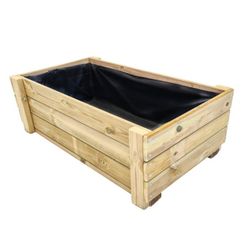 Mesa de cultivo de madeira