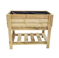 Mesa de cultivo de madeira