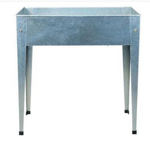 Mesa de huerto urbano metalica