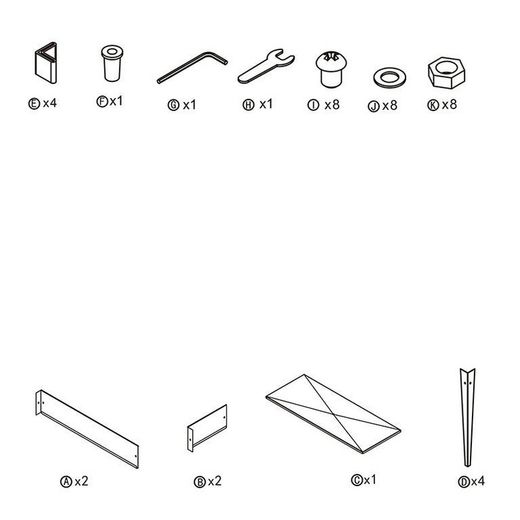 Urban Gartentisch für Kinder KINDER
