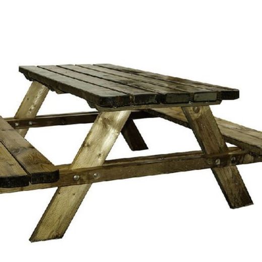 Mesa picnic madera pino