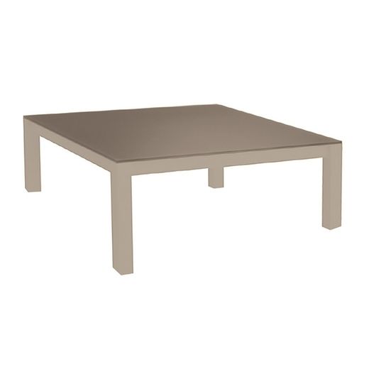Una model aluminum garden coffee tables