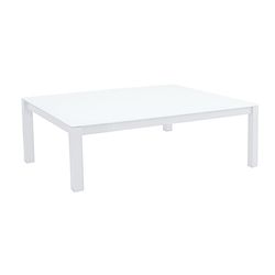 Una model aluminum garden coffee tables