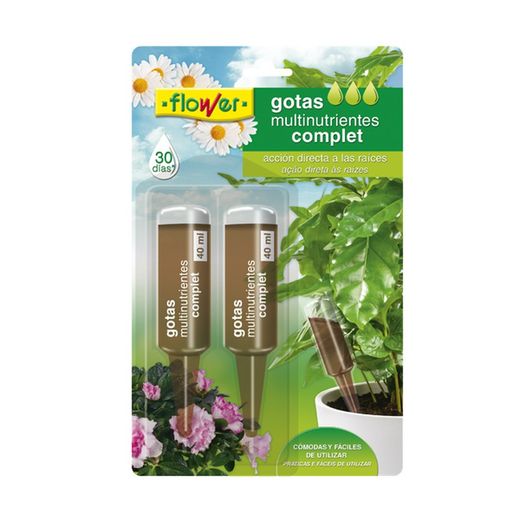 Multinutriente en gotas para plantas de Flower