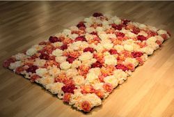Muro di fiori giardini artificiali. Altezza personalizzata