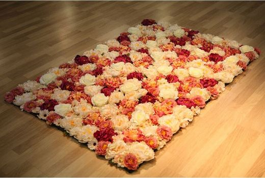 Muro di fiori giardini artificiali. Altezza personalizzata