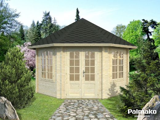 Pabellón de madera Hanna