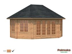 Pabellón de madera Hanna