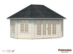 Pabellón de madera Hanna