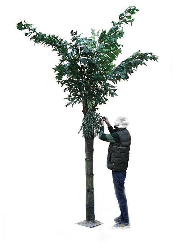 Palmera artificial gigante 4m — jardineriadelvalles