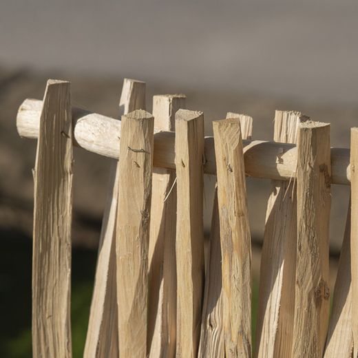 Panel ocultación madera de avellano