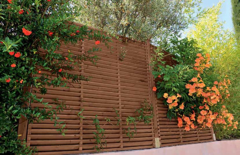 manual Preescolar Robusto Panel para Valla persiana de madera Arifi — jardineriadelvalles