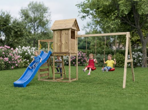 MAXPLAY une balançoire extensible et polyvalente