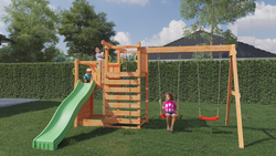 Parque de juegos y tobogan Climbing Star3