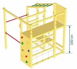 CROSSFIT playground with slide