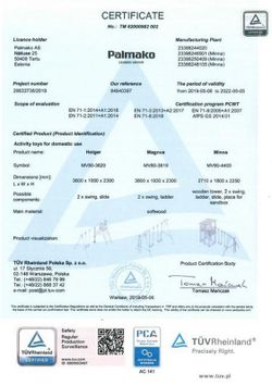 Parc pour les enfants en bois Holger