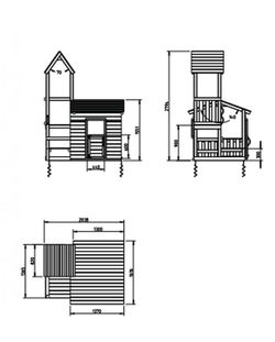 Aire de jeux MINI LOOK-OUT "M