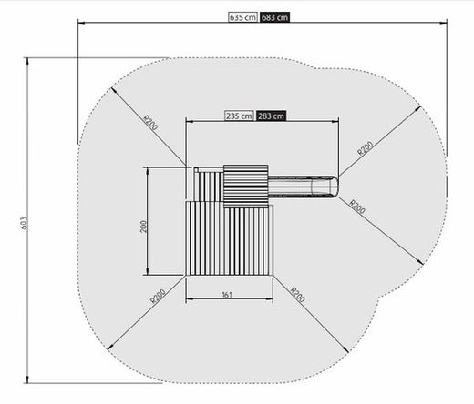 Aire de jeux MINI LOOK-OUT "M
