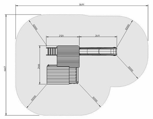 Aire de jeux Palazzo XL