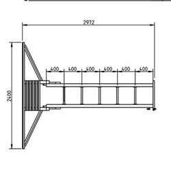 Parque infantil teide con escalera de mono