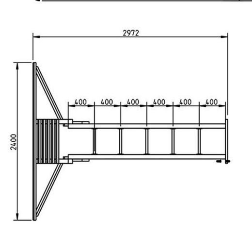 Parque infantil teide con escalera de mono