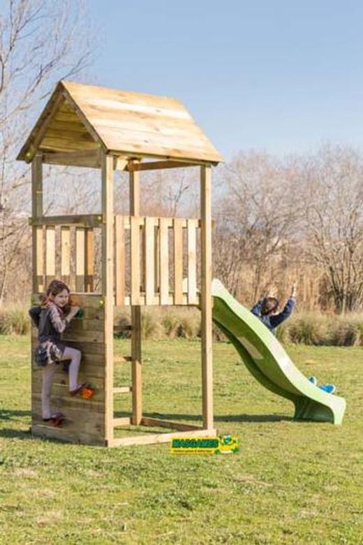 Torre playground with slide Tibidabo