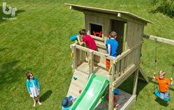 Parc de jeux pour enfants avec toboggan Beach Hut