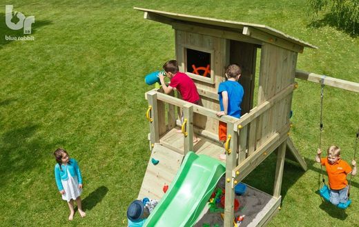 Parc de jeux pour enfants avec toboggan Beach Hut