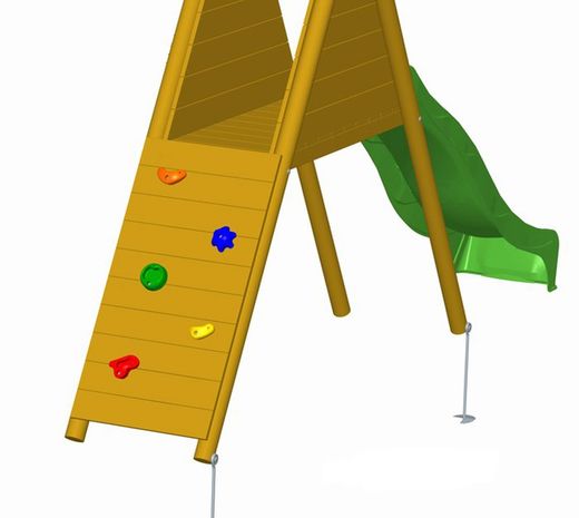Parco giochi Mauna Loa con rampa