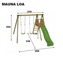 Parco giochi Mauna Loa con rampa