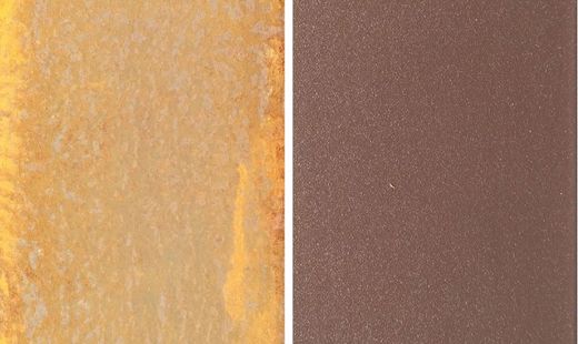 Perfil de jardim em aço com borda arredondada Borduline