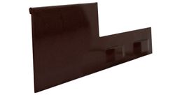 Perfil de jardim em aço com borda arredondada Borduline