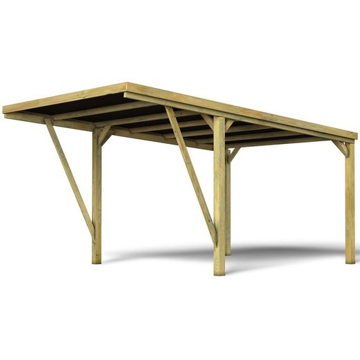 Pergola en bois de pin sylvestre, modèle Víctor