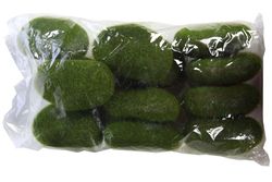 Piedras decorativas de musgo artificial