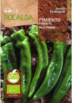 Pimiento verde  dulce italiano eco