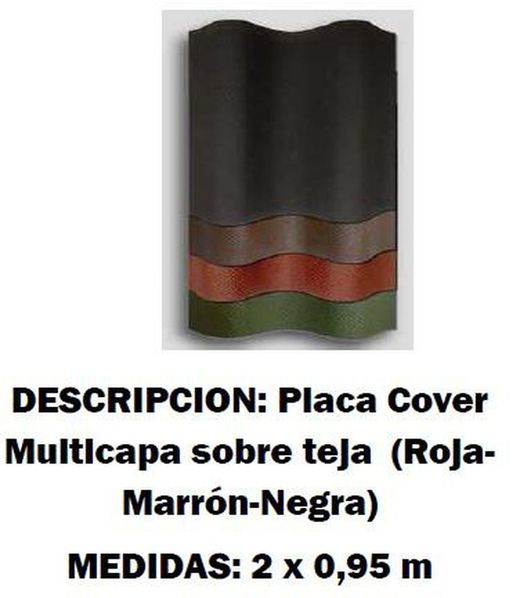 Placa bituminosa cover sm