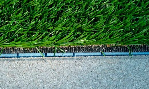 Placa drenaje césped artificial