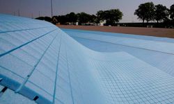 Placa drenaje césped artificial