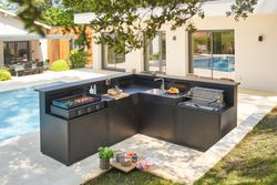 Modern gas griddle