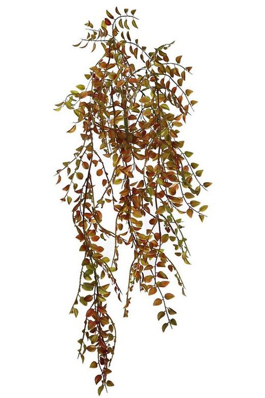 Artificial hanging plant leaves 70 cm