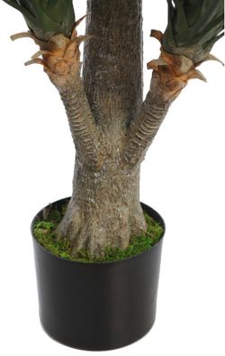 KÜNSTLICHE YUCCA-PFLANZE IM TOPF 115CM