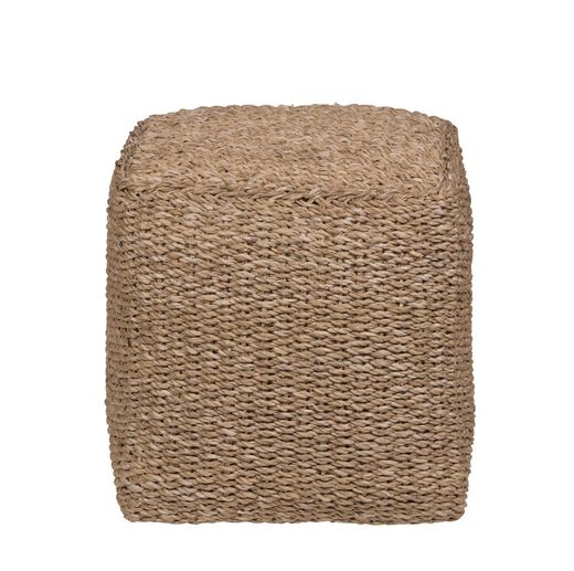 Puff  cubo color natural