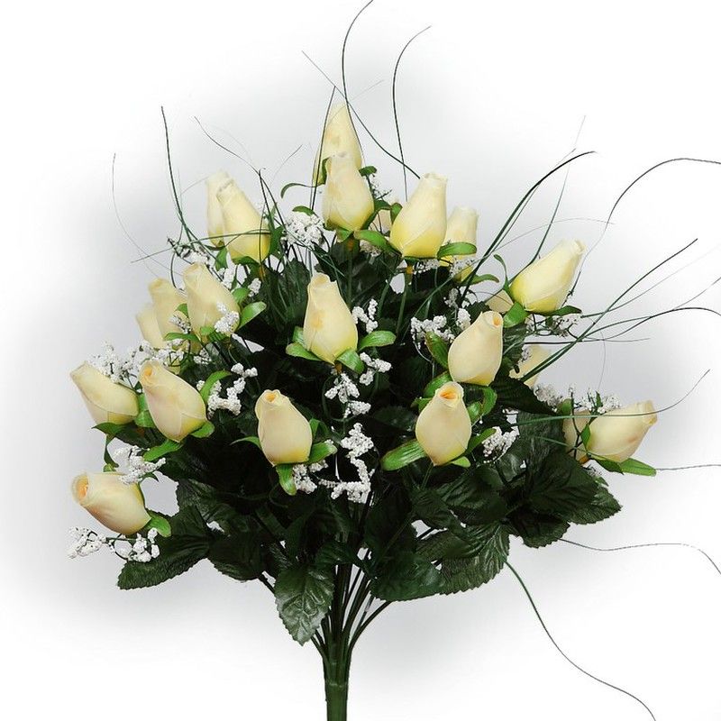 Bouquet Di Fiori Artificiali Di Peonia Di Seta Rosa Rosa Da 30 Cm 5 Grandi Teste - Foto 10