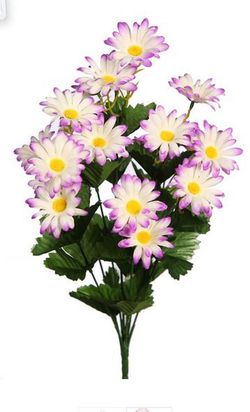 Strauß künstlicher Gänseblümchen