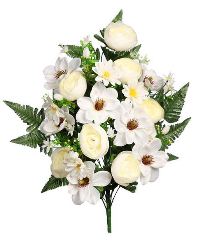 Spettacolare e bellissimo bouquet Bouquet di ranuncoli e magnolie