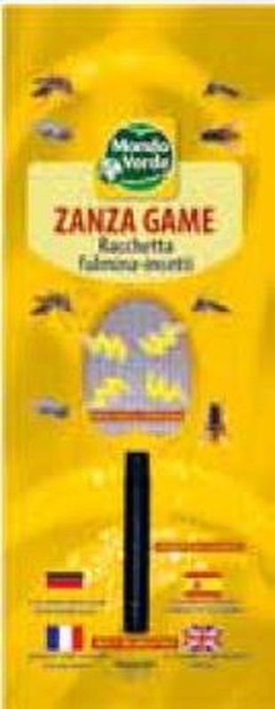 La racchetta cattura gli insetti sulle batterie